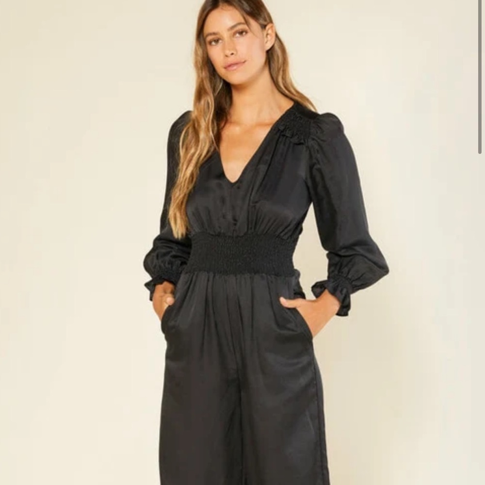 Outerknown City Lights Jumpsuit Silk Cotton Medium